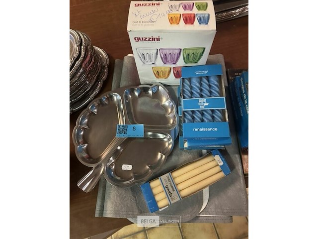 Diverse kaarsen en serveer schalen - afbeelding 4 van  6