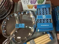 Diverse kaarsen en serveer schalen - afbeelding 4 van  6