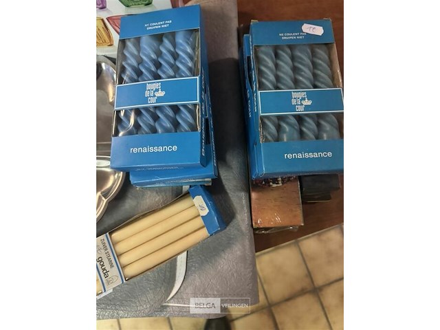 Diverse kaarsen en serveer schalen - afbeelding 5 van  6