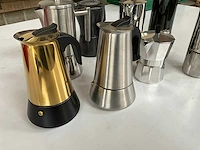 Diverse koffie percolators (8x) - afbeelding 3 van  6