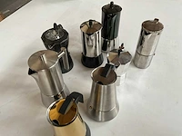 Diverse koffie percolators (8x) - afbeelding 6 van  6