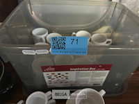 Diverse kop en schotel met bak - afbeelding 4 van  4