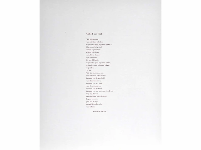 Diverse kunstenaars - 5 prints en 6 gedichten - kunstmap - afbeelding 14 van  26