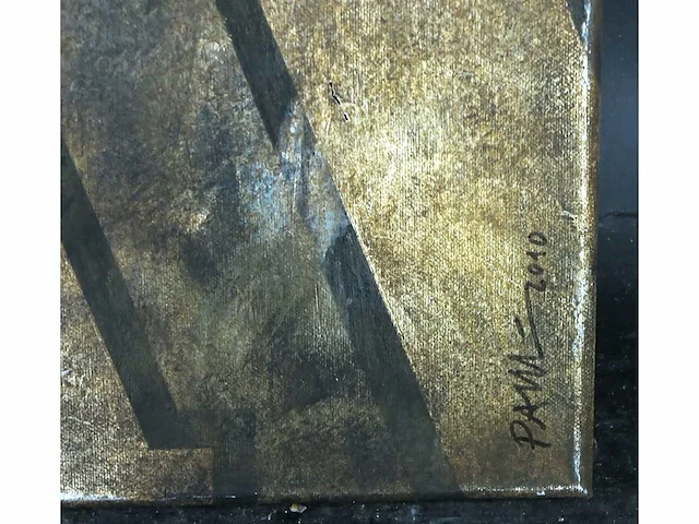 Diverse kunstenaars - lot van 10 kunstwerken - verschillende technieken - afbeelding 2 van  40