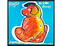 Diverse kunstenaars - lot van 10 kunstwerken - verschillende technieken - afbeelding 4 van  40
