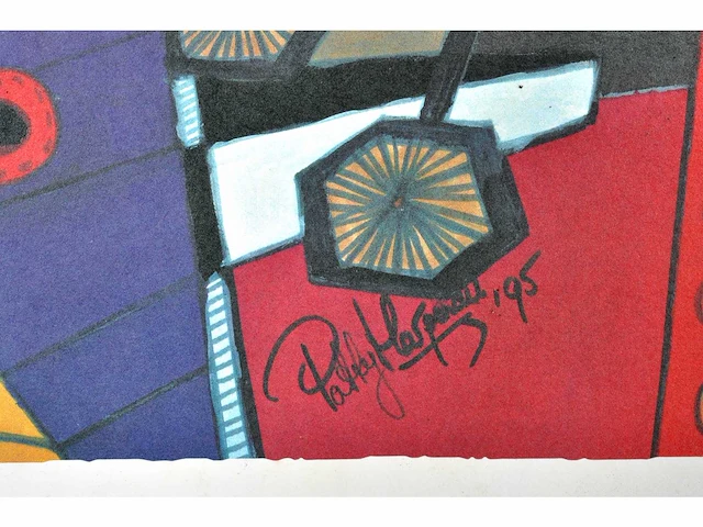 Diverse kunstenaars - lot van 10 kunstwerken - verschillende technieken - afbeelding 8 van  40