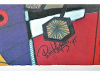 Diverse kunstenaars - lot van 10 kunstwerken - verschillende technieken - afbeelding 8 van  40