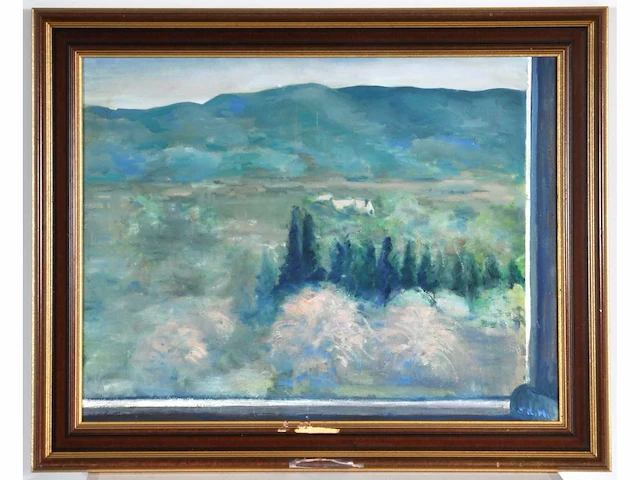 Diverse kunstenaars - lot van 10 kunstwerken - verschillende technieken - afbeelding 22 van  40