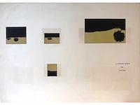 Diverse kunstenaars - lot van 10 kunstwerken - verschillende technieken - afbeelding 30 van  40