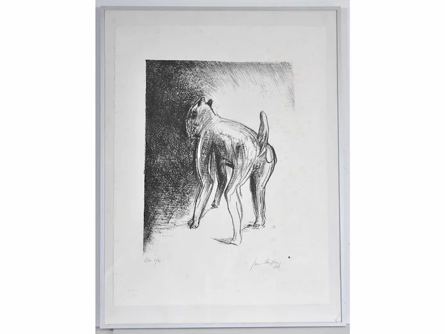 Diverse kunstenaars - lot van 10 kunstwerken - verschillende technieken - afbeelding 32 van  40