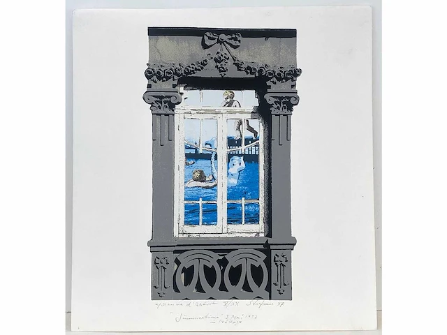 Diverse kunstenaars - lot van 10 prints - diverse technieken - afbeelding 5 van  42