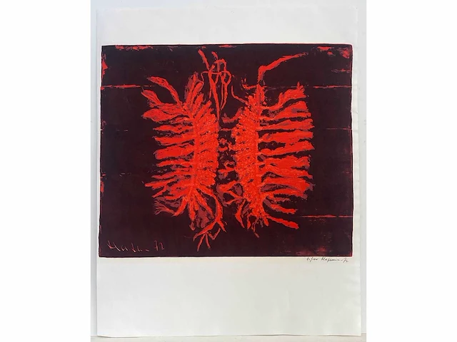 Diverse kunstenaars - lot van 10 prints - diverse technieken - afbeelding 8 van  42