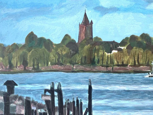 Diverse kunstenaars - lot van 10 (waarvan 2 uniek) - diverse technieken - afbeelding 51 van  53