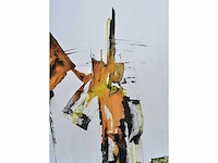Diverse kunstenaars - lot van 4 ingelijste werken - diverse technieken - afbeelding 23 van  27