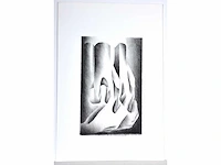Diverse kunstenaars - lot van 8 - verschillende technieken - afbeelding 7 van  29