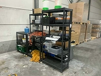 Diverse kunststof opbergrekken (5x) - afbeelding 1 van  9