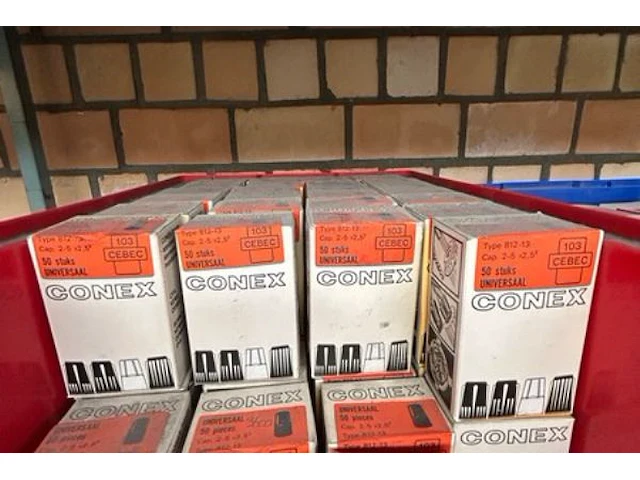 Diverse lasdoppen ong 85 dozen - afbeelding 2 van  4