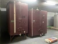 Diverse metalen opslagtanks (2x) - afbeelding 3 van  3