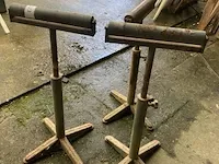 Diverse metalen rolbokken - afbeelding 2 van  2