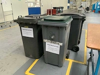 Diverse mobiele afvalcontainers (6x) - afbeelding 2 van  2