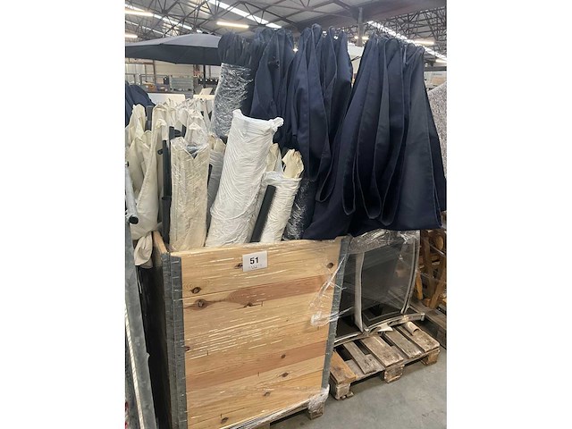 Diverse parasols (20x) - afbeelding 9 van  10