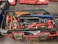 Diverse pvc werkkoffers met inhoud - afbeelding 3 van  7