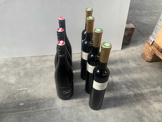 Diverse rode wijn (7x) - afbeelding 8 van  8