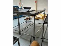 Diverse rvs roltafels (4x) - afbeelding 6 van  12