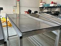 Diverse rvs roltafels (4x) - afbeelding 8 van  12