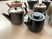 Diverse rvs thee potten (8x) - afbeelding 2 van  8
