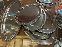 Diverse serveer schalen rvs - afbeelding 3 van  5