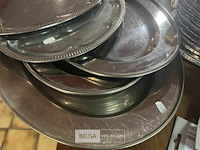 Diverse serveer schalen rvs - afbeelding 4 van  5