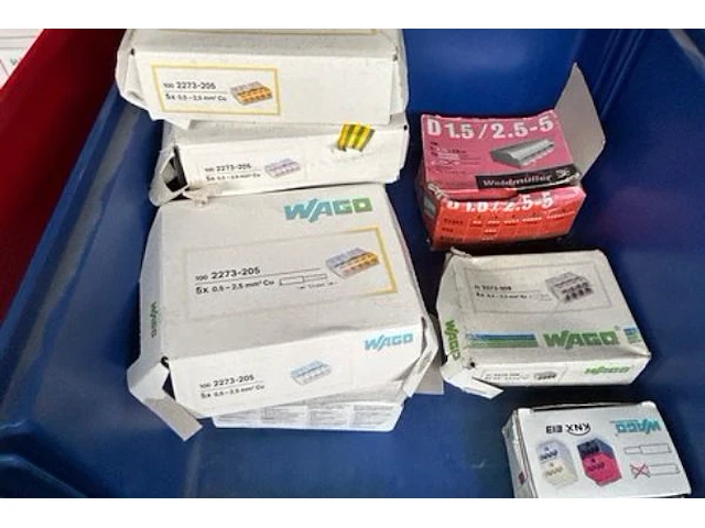 Diverse steekklemmen wago 37 dozen - afbeelding 2 van  4