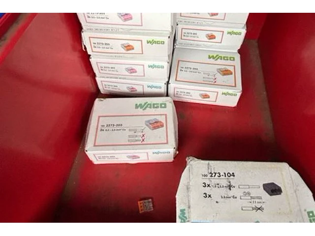 Diverse steekklemmen wago 37 dozen - afbeelding 3 van  4