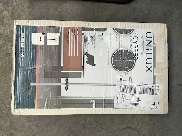 Diverse stoelen (3x) + unilux cypres kapstok - afbeelding 3 van  10