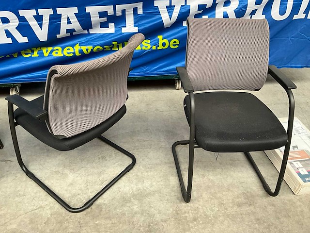 Diverse stoelen (3x) + unilux cypres kapstok - afbeelding 10 van  10