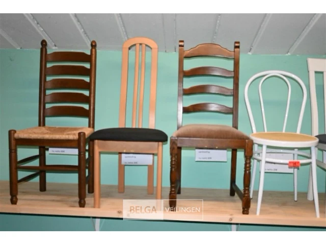 Diverse stoelen (4x) - afbeelding 1 van  5