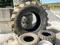 Diverse tractorbanden banden, wielen en velgen - afbeelding 7 van  9