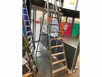Diverse trapladders (8x) - afbeelding 4 van  7