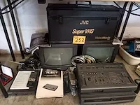 Diverse tv-video-hifi elektro. 6 stuks