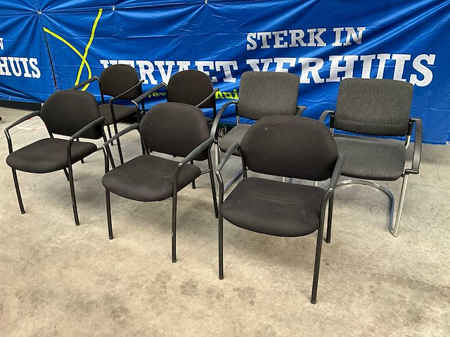 Diverse vergaderstoelen (7x) - afbeelding 1 van  8