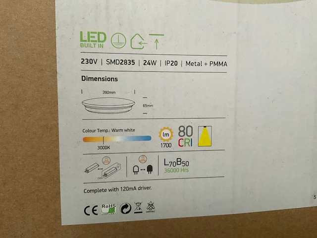 Diverse verlichtingen (6x) - afbeelding 4 van  10