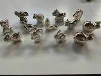 Diverse verzilverde spaarpotten (13x) - afbeelding 1 van  9