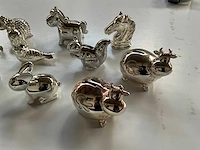 Diverse verzilverde spaarpotten (13x) - afbeelding 3 van  9