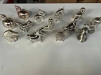 Diverse verzilverde spaarpotten (13x) - afbeelding 7 van  9