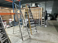 Diverse vouwladder (2x) - afbeelding 1 van  4