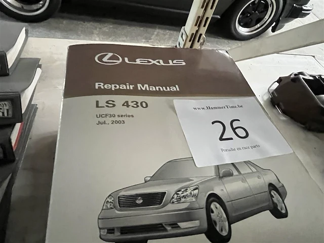 Diverse werkplaatsboeken toyota en lexus - afbeelding 2 van  4