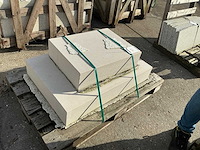 Diverse witsteenblokken (2x) - afbeelding 1 van  4