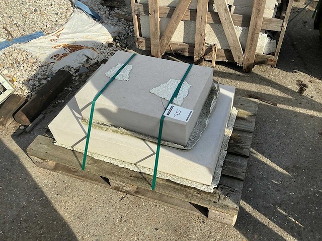 Diverse witsteenblokken (2x) - afbeelding 4 van  4