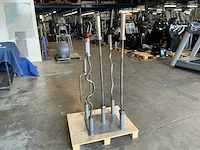 Diversen 5x 50mm stangen krachtstation - afbeelding 2 van  3